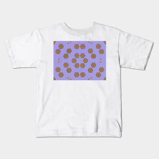 Symmetric flower Mandala Kids T-Shirt